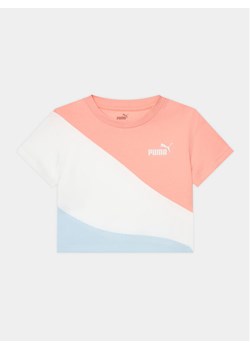Puma T-Shirt Power Cat 676426 Kolorowy Relaxed Fit - id: 0000302592791 - marki Puma - 181092188 Puma T-Shirt Power Cat 676426 Kolorowy Relaxed Fit ze sklepu MODIVO w kategorii Bluzki dziewczęce - zdjęcie 181092188