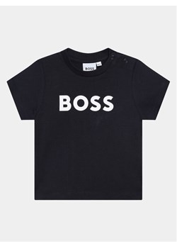 Boss T-Shirt J05P12 M Granatowy Regular Fit ze sklepu MODIVO w kategorii T-shirty chłopięce - zdjęcie 181092199