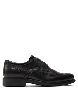 Geox Półbuty U Dublin B U34R2B 00043 C9999 Czarny ze sklepu MODIVO w kategorii Buty eleganckie męskie - zdjęcie 181092259