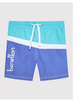 United Colors Of Benetton Szorty kąpielowe 5JD00X005 Niebieski ze sklepu MODIVO w kategorii Kąpielówki chłopięce - zdjęcie 181092299