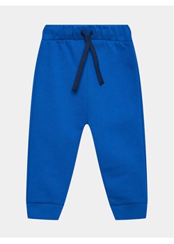 United Colors Of Benetton Spodnie dresowe 3J70GF010 Niebieski Regular Fit ze sklepu MODIVO w kategorii Spodnie i półśpiochy - zdjęcie 181092335