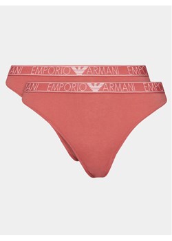 Emporio Armani Underwear Komplet 2 par fig klasycznych 163334 4R223 05373 Różowy ze sklepu MODIVO w kategorii Majtki damskie - zdjęcie 181092357