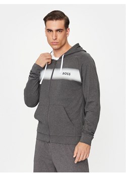 Boss Bluza Authentic 50503065 Szary Regular Fit ze sklepu MODIVO w kategorii Bluzy męskie - zdjęcie 181092405