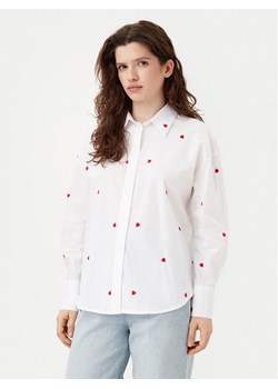 JDY Koszula Nelly 15330490 Biały Loose Fit ze sklepu MODIVO w kategorii Koszule damskie - zdjęcie 181092477