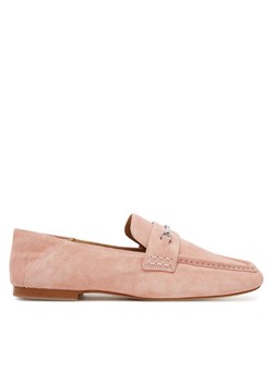 MICHAEL Michael Kors Lordsy Lena Loafer 40S5LEFP1S Różowy ze sklepu MODIVO w kategorii Lordsy damskie - zdjęcie 181092478