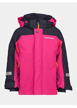 Didriksons Kurtka zimowa Neptun Kids Jkt 2 504900 Różowy ze sklepu MODIVO w kategorii Kurtki dziewczęce - zdjęcie 181092549