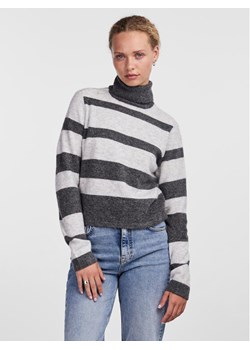 Pieces Golf 17143481 Szary Regular Fit ze sklepu MODIVO w kategorii Swetry damskie - zdjęcie 181092576