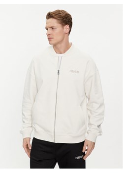 Hugo Bluza 50509978 Biały Oversize ze sklepu MODIVO w kategorii Bluzy męskie - zdjęcie 181092578