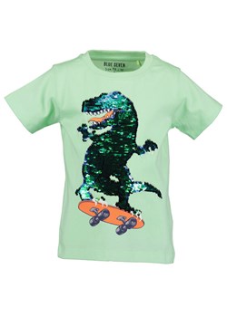 Blue Seven T-Shirt 802259 X Zielony Regular Fit ze sklepu MODIVO w kategorii T-shirty chłopięce - zdjęcie 181092645