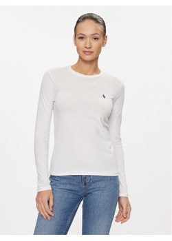 Polo Ralph Lauren Bluzka 211898699001 Biały Regular Fit ze sklepu MODIVO w kategorii Bluzki damskie - zdjęcie 181092726