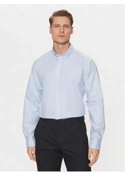 Calvin Klein Koszula K10K113614 Niebieski Regular Fit ze sklepu MODIVO w kategorii Koszule męskie - zdjęcie 181092845