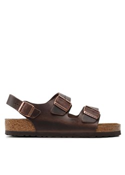 Birkenstock Sandały Milano 34871 Brązowy ze sklepu MODIVO w kategorii Sandały damskie - zdjęcie 181092889