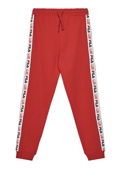 Original Marines Spodnie dresowe FILA DFPV4177YM Czerwony Regular Fit ze sklepu MODIVO w kategorii Spodnie chłopięce - zdjęcie 181092896