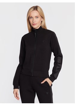 Guess Bluza Allie V2YQ17 K7UW2 Czarny Regular Fit ze sklepu MODIVO w kategorii Bluzy damskie - zdjęcie 181092989