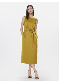 Weekend Max Mara Sukienka codzienna Baiardo 2415221021 Żółty Regular Fit ze sklepu MODIVO w kategorii Sukienki - zdjęcie 181093006