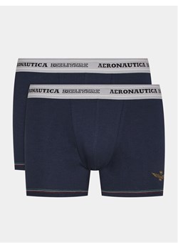 Aeronautica Militare Komplet 2 par bokserek AM1UBX003 Granatowy ze sklepu MODIVO w kategorii Majtki męskie - zdjęcie 181093075