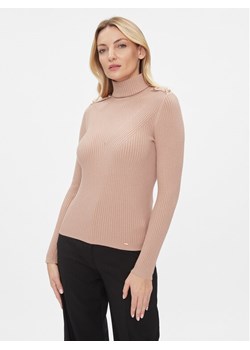 Fracomina Golf FS23WT7025K50401 Brązowy Slim Fit ze sklepu MODIVO w kategorii Swetry damskie - zdjęcie 181093215