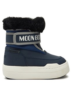 Moon Boot Śniegowce Junior Park Strap 80D3440030 Granatowy ze sklepu MODIVO w kategorii Buty zimowe dziecięce - zdjęcie 181093296