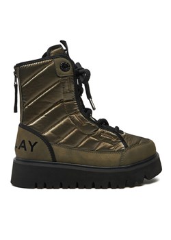 REPLAY Botki Melrose Lace Lace-Up GWF2H.000.C0012T Zielony ze sklepu MODIVO w kategorii Botki - zdjęcie 181093368
