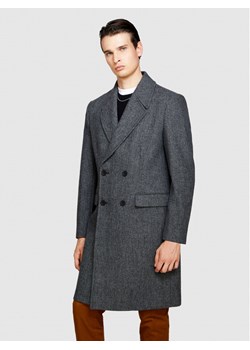 Sisley Płaszcz przejściowy 262YSN02O Szary Regular Fit ze sklepu MODIVO w kategorii Płaszcze męskie - zdjęcie 181093395