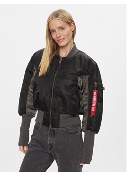 Alpha Industries Kurtka bomber MA-1 Cyber 108008 Czarny Regular Fit ze sklepu MODIVO w kategorii Kurtki damskie - zdjęcie 181093437