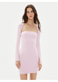 Gina Tricot Sukienka codzienna 23511 Różowy Slim Fit ze sklepu MODIVO w kategorii Sukienki - zdjęcie 181093447