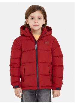 Tommy Hilfiger Kurtka zimowa Alaska KS0KS00402 D Bordowy Regular Fit ze sklepu MODIVO w kategorii Kurtki chłopięce - zdjęcie 181093646