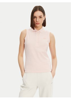 Lacoste Polo PF5445 Różowy Slim Fit - id: 0000304994982 - marki Lacoste - 181093756 Lacoste Polo PF5445 Różowy Slim Fit ze sklepu MODIVO w kategorii Bluzki damskie - zdjęcie 181093756