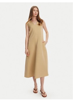 Weekend Max Mara Sukienka codzienna Egoista 2515221072 Beżowy Regular Fit - id: 0000304884566 - marki Max Mara - 181093816 Weekend Max Mara Sukienka codzienna Egoista 2515221072 Beżowy Regular Fit ze sklepu MODIVO w kategorii Sukienki - zdjęcie 181093816