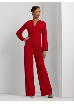 LAUREN RALPH LAUREN Kombinezon 200918879001 Czerwony Regular Fit - id: 0000303187804 - marki Ralph Lauren - 181093836 LAUREN RALPH LAUREN Kombinezon 200918879001 Czerwony Regular Fit ze sklepu MODIVO w kategorii Kombinezony damskie - zdjęcie 181093836