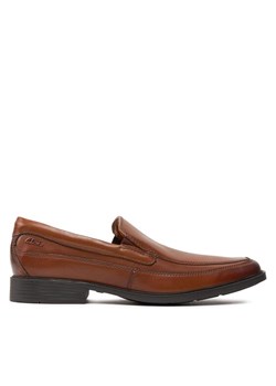 Clarks Półbuty Tilden Free 261300987 Brązowy ze sklepu MODIVO w kategorii Buty eleganckie męskie - zdjęcie 181094058
