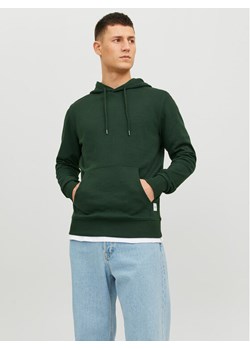 Jack&Jones Bluza 12182537 Zielony Standard Fit ze sklepu MODIVO w kategorii Bluzy męskie - zdjęcie 181094228