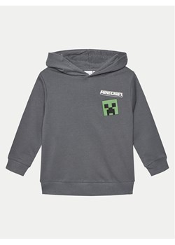 NAME IT Bluza Jacot MINECRAFT 13238540 Szary Regular Fit ze sklepu MODIVO w kategorii Bluzy chłopięce - zdjęcie 181094255