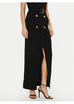 Versace Jeans Couture Spódnica midi 78HAE802 N0432 Czarny Regular Fit - id: 0000305215819 - marki Versace Jeans - 181094306 Versace Jeans Couture Spódnica midi 78HAE802 N0432 Czarny Regular Fit ze sklepu MODIVO w kategorii Spódnice - zdjęcie 181094306