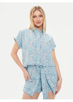 Pepe Jeans Koszula Mer PL304812 Niebieski Regular Fit ze sklepu MODIVO w kategorii Koszule damskie - zdjęcie 181094345