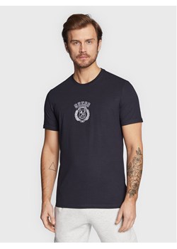 Guess T-Shirt M3RI19 J1314 Granatowy Slim Fit ze sklepu MODIVO w kategorii T-shirty męskie - zdjęcie 181094485