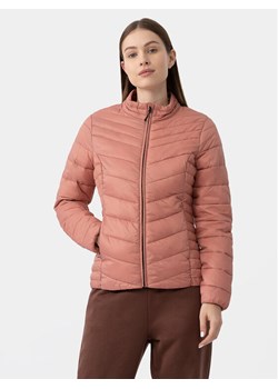 4F Kurtka przejściowa 4FAW23TDJAF224 Koralowy Slim Fit ze sklepu MODIVO w kategorii Kurtki damskie - zdjęcie 181094488