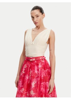 ACCESS FASHION Body 53-2223-391 Écru Slim Fit ze sklepu MODIVO w kategorii Bluzki damskie - zdjęcie 181094517