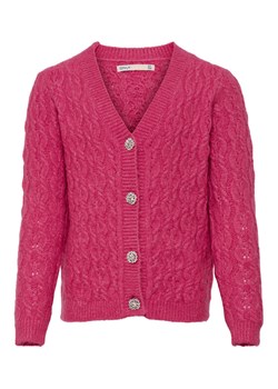 Kids ONLY Kardigan Rikka 15267440 Różowy Regular Fit ze sklepu MODIVO w kategorii Swetry dziewczęce - zdjęcie 181094538