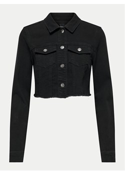 ONLY Kurtka jeansowa Woder 15256098 Czarny Regular Fit ze sklepu MODIVO w kategorii Kurtki damskie - zdjęcie 181094569