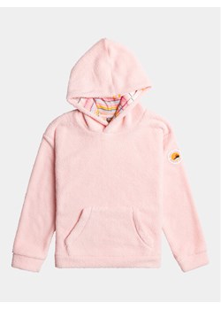 Roxy Polar Someone New Plfl ERGPF03055 Różowy Regular Fit ze sklepu MODIVO w kategorii Bluzy dziewczęce - zdjęcie 181094707