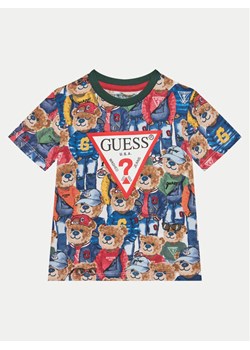 Guess T-Shirt N5RI14 K8HM4 Kolorowy Regular Fit ze sklepu MODIVO w kategorii T-shirty chłopięce - zdjęcie 181094738