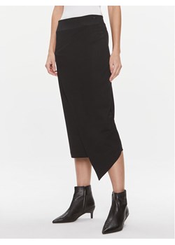 Calvin Klein Spódnica ołówkowa Stretch Jersey Midi Skirt K20K206808 Czarny Slim Fit ze sklepu MODIVO w kategorii Spódnice - zdjęcie 181094777