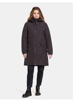 Didriksons Parka Bente Wns Parka 504921 Czarny Regular Fit ze sklepu MODIVO w kategorii Parki damskie - zdjęcie 181094849