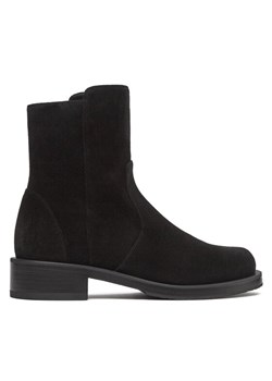 Stuart Weitzman Botki 5050 Bold Zip Btie SG094 Czarny ze sklepu MODIVO w kategorii Botki - zdjęcie 181094987