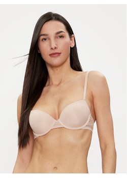 Tommy Hilfiger Biustonosz balkonetka UW0UW02420 Beżowy ze sklepu MODIVO w kategorii Biustonosze - zdjęcie 181094995