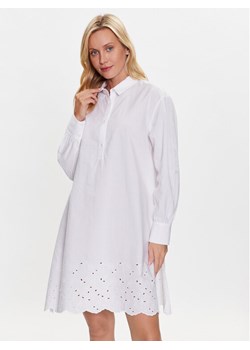 United Colors Of Benetton Sukienka codzienna 481YDV04I Biały Regular Fit ze sklepu MODIVO w kategorii Sukienki - zdjęcie 181095079