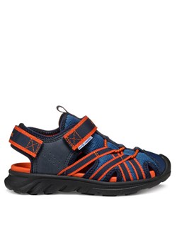 Geox Sandały J Airadyum Bo J55F1A 1454 C0735 S Granatowy - id: 0000304628979 - marki Geox - 181095099 Geox Sandały J Airadyum Bo J55F1A 1454 C0735 S Granatowy ze sklepu MODIVO w kategorii Sandały dziecięce - zdjęcie 181095099