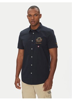 Aeronautica Militare Koszula 251CA1285CT3288 Granatowy Regular Fit - id: 0000305411266 - marki Aeronautica Militare - 181095108 Aeronautica Militare Koszula 251CA1285CT3288 Granatowy Regular Fit ze sklepu MODIVO w kategorii Koszule męskie - zdjęcie 181095108