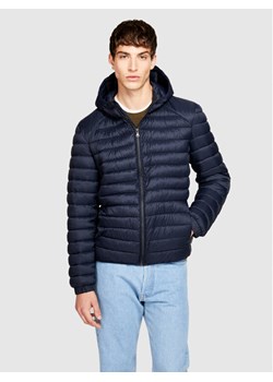 Sisley Kurtka puchowa 2BA2SN02H Granatowy Slim Fit ze sklepu MODIVO w kategorii Kurtki męskie - zdjęcie 181095119